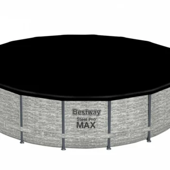 Steel Pro Max Bazen S Okvirom 549x122, Imitacija Kamena, 18 Stopa, Bestway 5 U 1 + Pribor 7