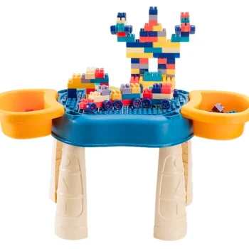 Stol 4u1 Kocke Ribolov I Crtanje Plavi 2