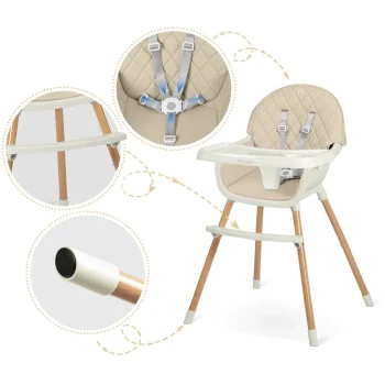 Stolica Za Hranjenje Nukido Lilo Beige 8
