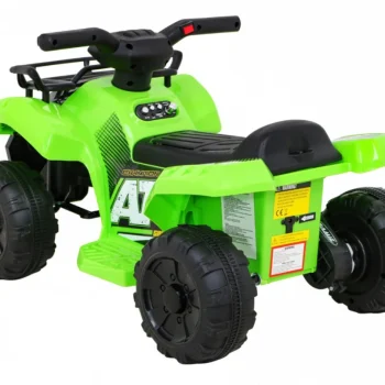 Storm Baterijski Quad Za Djecu Zeleni + 25w Motor + Mp3 Usb + Led, Zelena Motor Na Akumulator 5