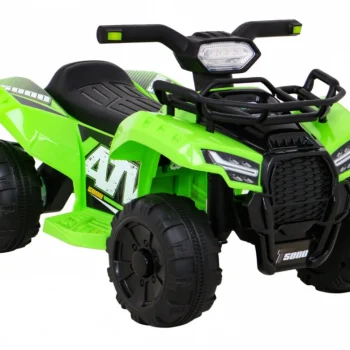 Storm Baterijski Quad Za Djecu Zeleni + 25w Motor + Mp3 Usb + Led, Zelena Motor Na Akumulator 7