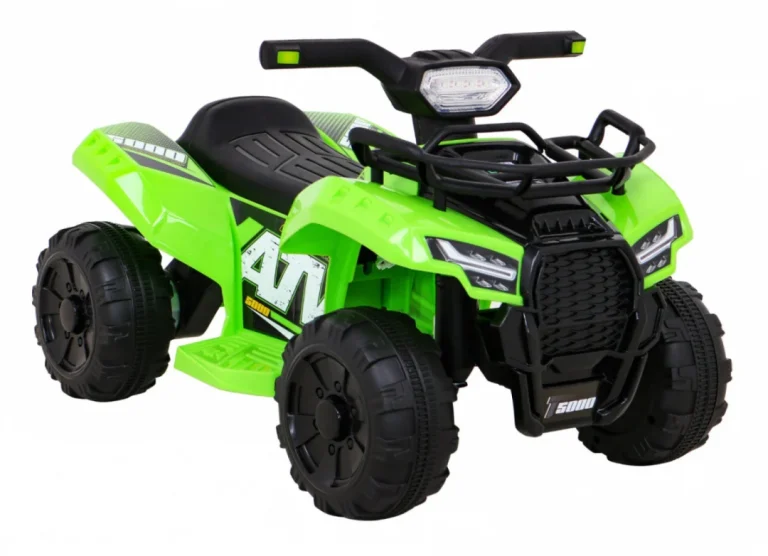 Storm Baterijski Quad Za Djecu Zeleni + 25w Motor + Mp3 Usb + Led, Zelena Motor Na Akumulator 7