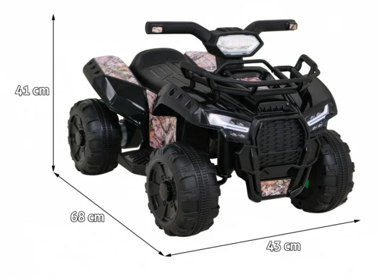 Storm Dječji Quad Na Akumulator, Crni 2