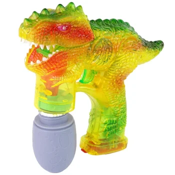 Stroj Za Mjehuriće Dinosaur, žuti, 1 Jaje Tekućine 3