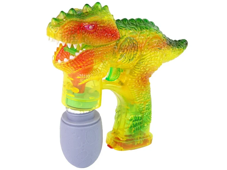 Stroj Za Mjehuriće Dinosaur, žuti, 1 Jaje Tekućine 3