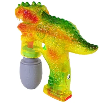 Stroj Za Mjehuriće Dinosaur, žuti, 1 Jaje Tekućine 4