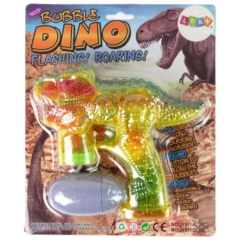 Stroj Za Mjehuriće Dinosaur, žuti, 1 Jaje Tekućine 5