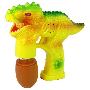 Stroj Za Mjehuriće Dinosaur, žuti, 2 Jaja Tekućine 2