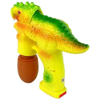 Stroj Za Mjehuriće Dinosaur, žuti, 2 Jaja Tekućine 4
