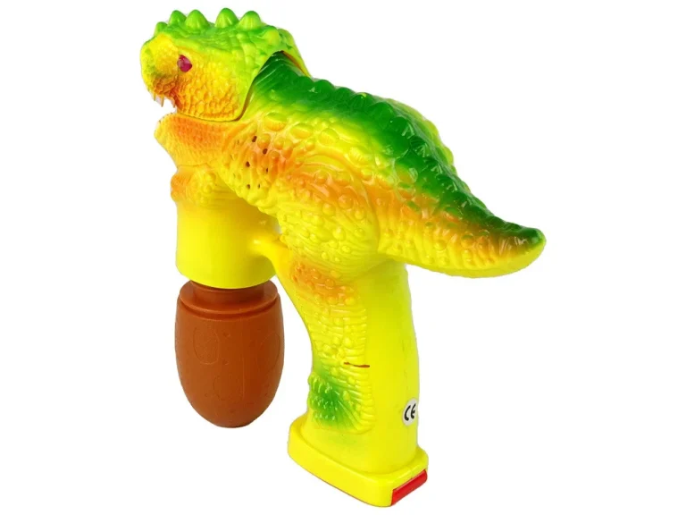 Stroj Za Mjehuriće Dinosaur, žuti, 2 Jaja Tekućine 4