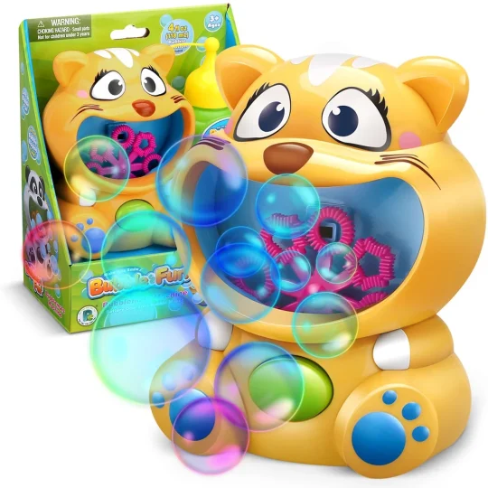 Stroj Za Mjehuriće žuti Mačić Rk 900 Ricokids 1