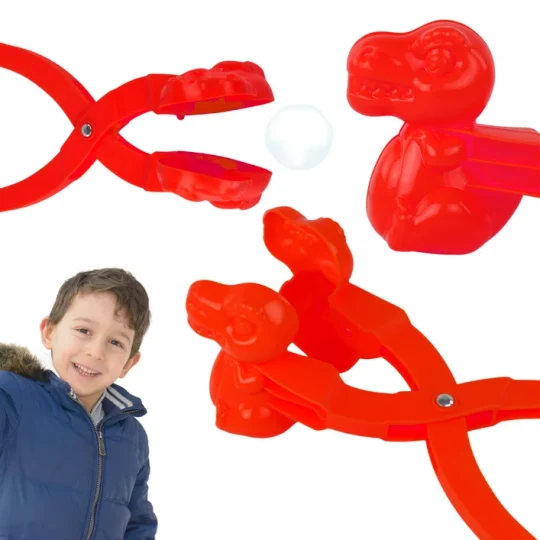 Stroj Za Snijeg Stroj Za Grudanje Snijega Crveni Dinosaur 1