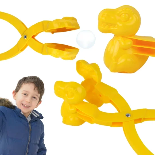Stroj Za Snijeg Stroj Za Grudanje Snijega Žuti Dinosaur 1