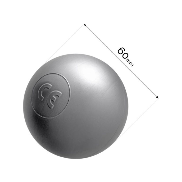 Suhe Kugle Za Bazen, 6 Cm, Set Od 200 Komada: Srebrne 5