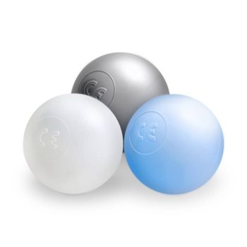 Suhe Kuglice Za Bazen, 6 Cm, Set Od 200: Biserne, Srebrne, Biserno Svijetloplave 5