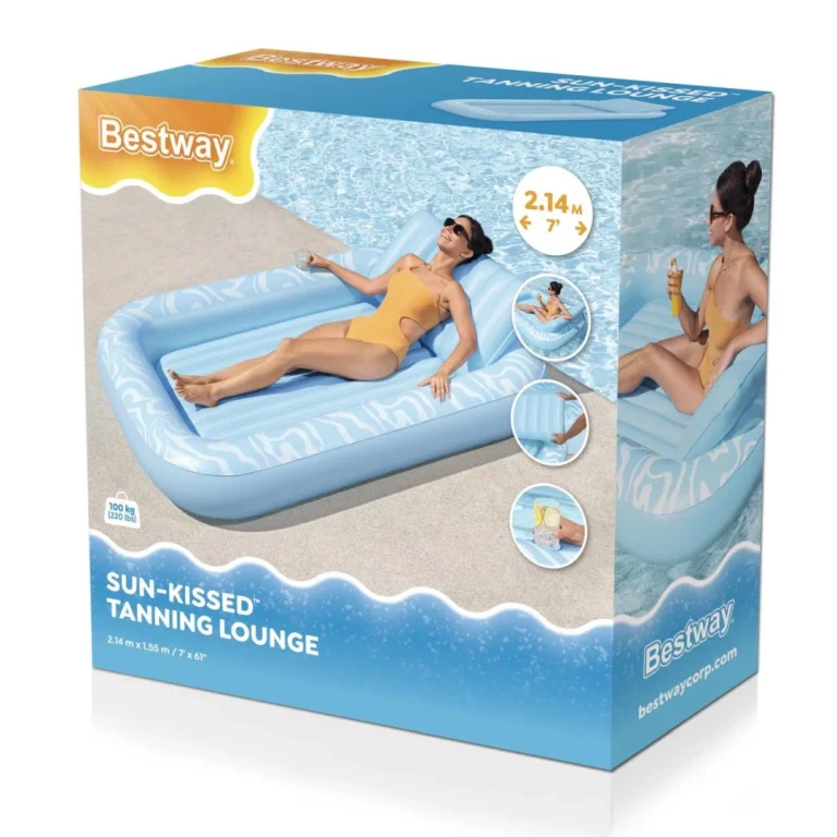 Sun Kiss Bestway Madrac Za Plivanje Na Napuhavanje S Naslonom 13