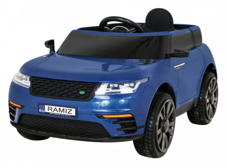 Super S Dječji Automobil Na Baterije, Plavi + Daljinski Upravljač + Spori Start + Eva Kotači, Plava 1