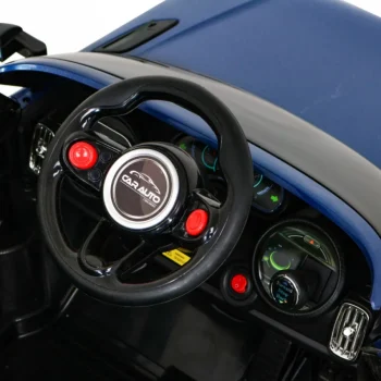 Super S Dječji Automobil Na Baterije, Plavi + Daljinski Upravljač + Spori Start + Eva Kotači, Plava 10
