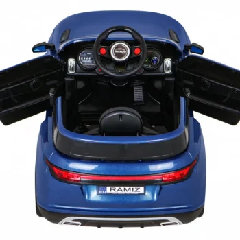 Super S Dječji Automobil Na Baterije, Plavi + Daljinski Upravljač + Spori Start + Eva Kotači, Plava 7