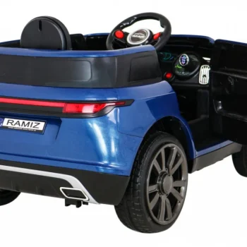 Super S Dječji Automobil Na Baterije, Plavi + Daljinski Upravljač + Spori Start + Eva Kotači, Plava 8