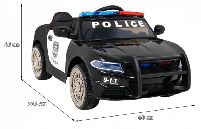 Super Policijsko Vozilo, Policijski Automobil, Crna 2