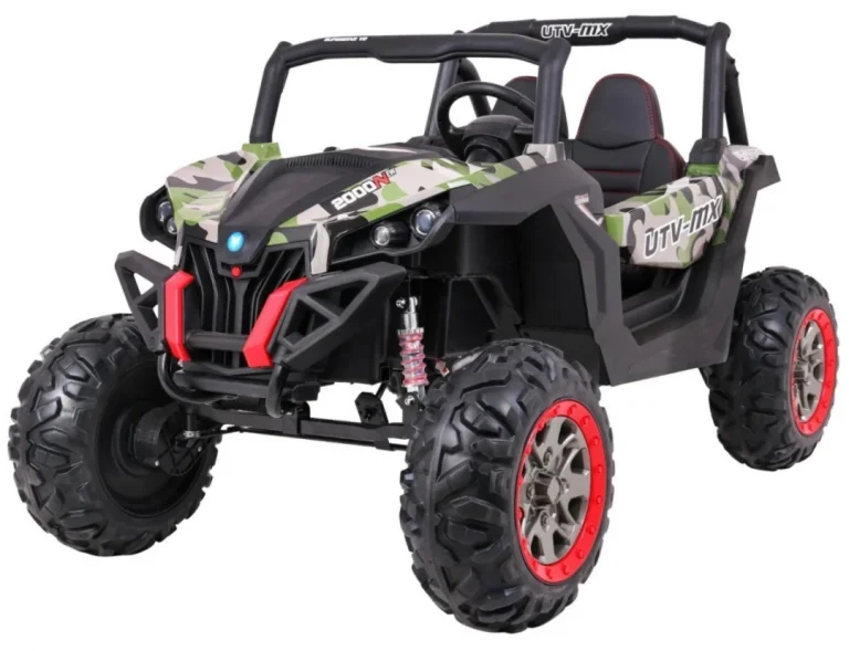 Superstar Buggy Za Djecu Moro + Mp4 + 4x4 Pogon + Daljinski Upravljač + Nosač Za Prtljagu, Crna 1