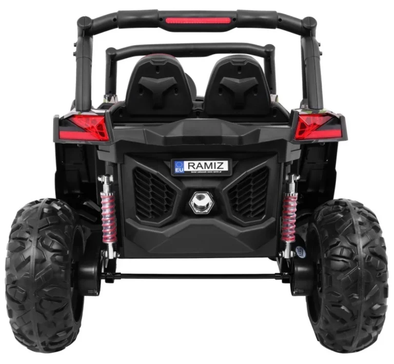 Superstar Buggy Za Djecu Moro + Mp4 + 4x4 Pogon + Daljinski Upravljač + Nosač Za Prtljagu, Crna 6