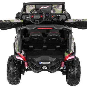 Superstar Buggy Za Djecu Moro + Mp4 + 4x4 Pogon + Daljinski Upravljač + Nosač Za Prtljagu, Crna 7