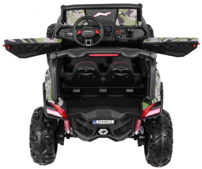 Superstar Buggy Za Djecu Moro + Mp4 + 4x4 Pogon + Daljinski Upravljač + Nosač Za Prtljagu, Crna 7