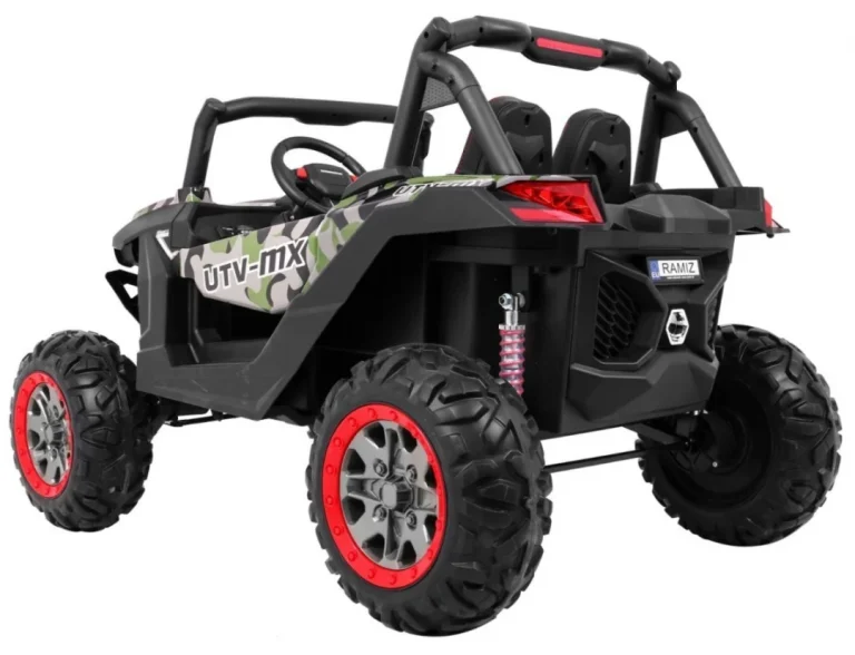 Superstar Buggy Za Djecu Moro + Mp4 + 4x4 Pogon + Daljinski Upravljač + Nosač Za Prtljagu, Crna 9