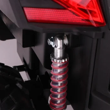 Superstar Kolica Za Djecu Bijela + 4x4 Pogon + Daljinski Upravljač + Nosač Za Prtljagu + Mp3 Led + 15