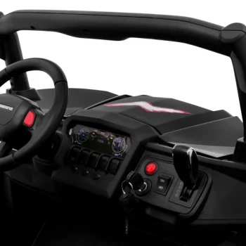 Superstar Kolica Za Djecu Crna + 4x4 Pogon + Daljinski Upravljač + Nosač Za Prtljagu + Mp3 Led + 9
