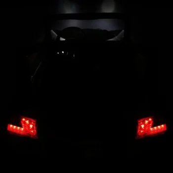 Superstar Kolica Za Djecu Crna + Mp4 + 4x4 Pogon + Daljinski Upravljač + Nosač Za Prtljagu + Led + 14