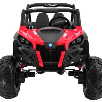 Superstar Kolica Za Djecu Crvena + 4x4 Pogon + Daljinski Upravljač + Nosač Za Prtljagu + Mp3 Led + 2