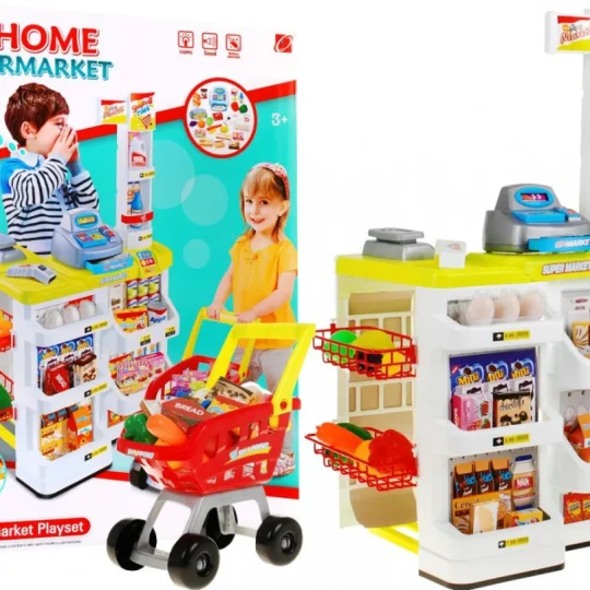 Supermarket Play Aquamarine 24 Dijela 3+ 1