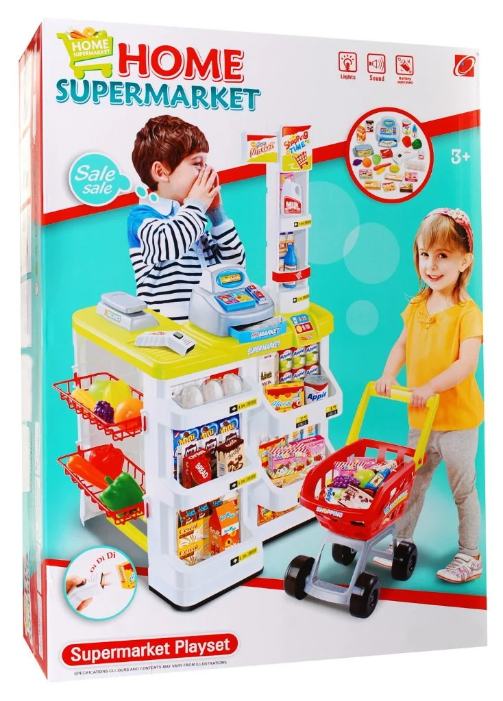 Supermarket Play Aquamarine 24 Dijela 3+ 4