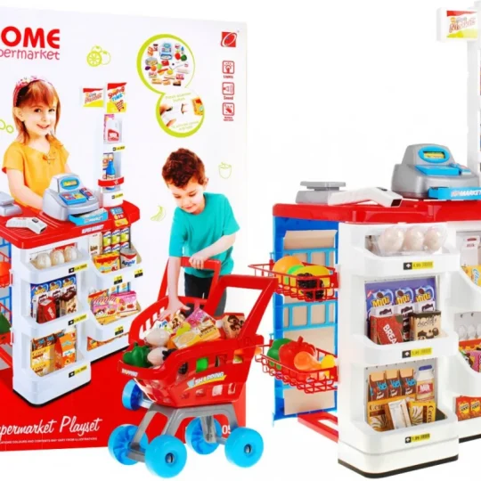 Supermarket Play Crveni 24 Dijela 3+ 1