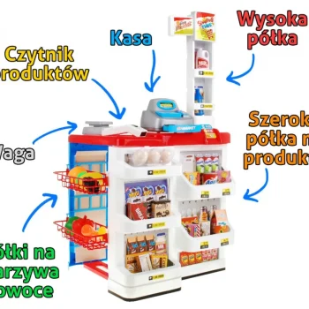 Supermarket Play Crveni 24 Dijela 3+ 2
