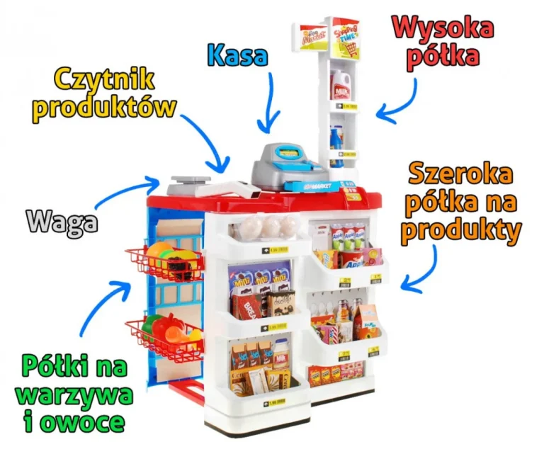 Supermarket Play Crveni 24 Dijela 3+ 2