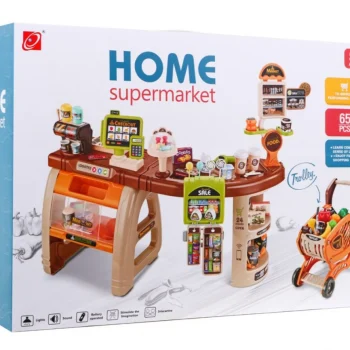 Supermarket Set 65 Dijelova S Kolicima 3+ 15