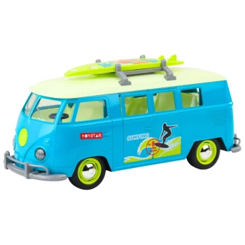 Surfer Kombi S Daskom Za Surfanje, Svjetla I Zvukovi, Tirkizni 2