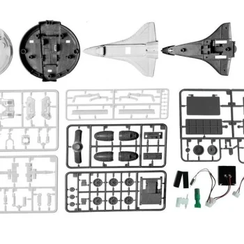 Svemirski Avion Solarna Energija 3 U 1 Mjesec Istraživanje Flote Diy Kreativno 2