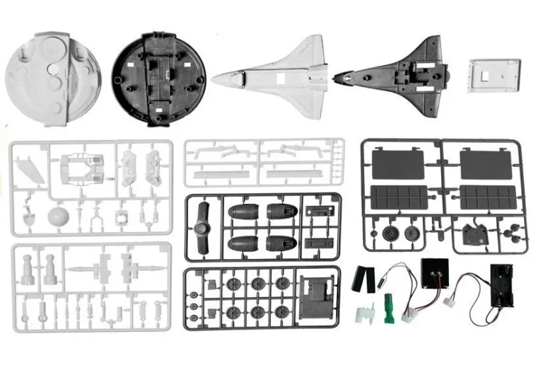 Svemirski Avion Solarna Energija 3 U 1 Mjesec Istraživanje Flote Diy Kreativno 2