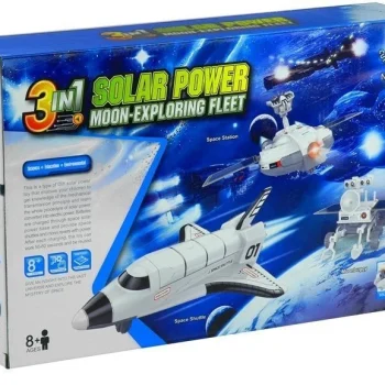 Svemirski Avion Solarna Energija 3 U 1 Mjesec Istraživanje Flote Diy Kreativno 4