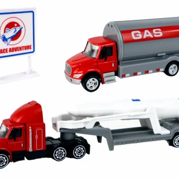 Svemirski Set Figura S Kamionom I Raketom 15 Dijelova 4