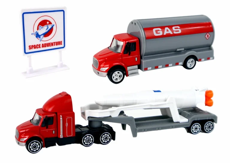 Svemirski Set Figura S Kamionom I Raketom 15 Dijelova 4