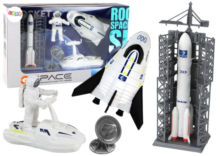Svemirski Set Raketa, Astronaut I Brod 5 Dijelova 1