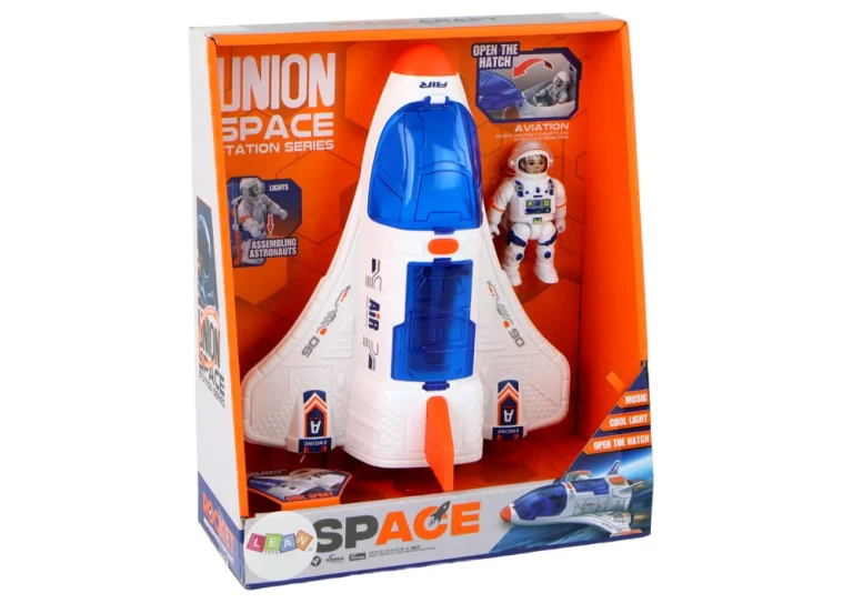 Svemirski Set Raketa I Kozmonaut 2 Dijela 4