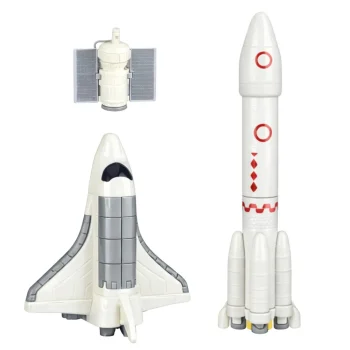 Svemirski Set Raketa Lansirni Toranj I šatl 3