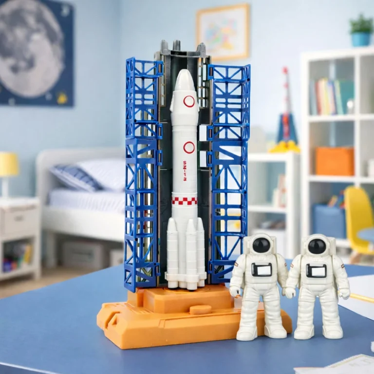 Svemirski Set Raketa Lansirni Toranj I šatl 4